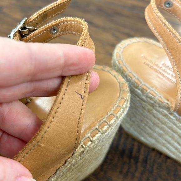 Anthropologie NAGUISA Espadrille Wedge Slingback Hand Crafted in Spain Sandals - Picture 17 of 17